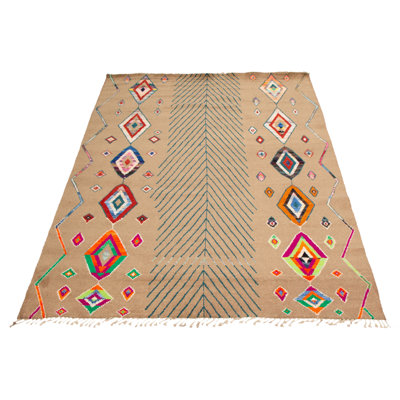 Tapis brun Lewys Finest Marrakech 9 pi 0 po x 12 pi 7 po