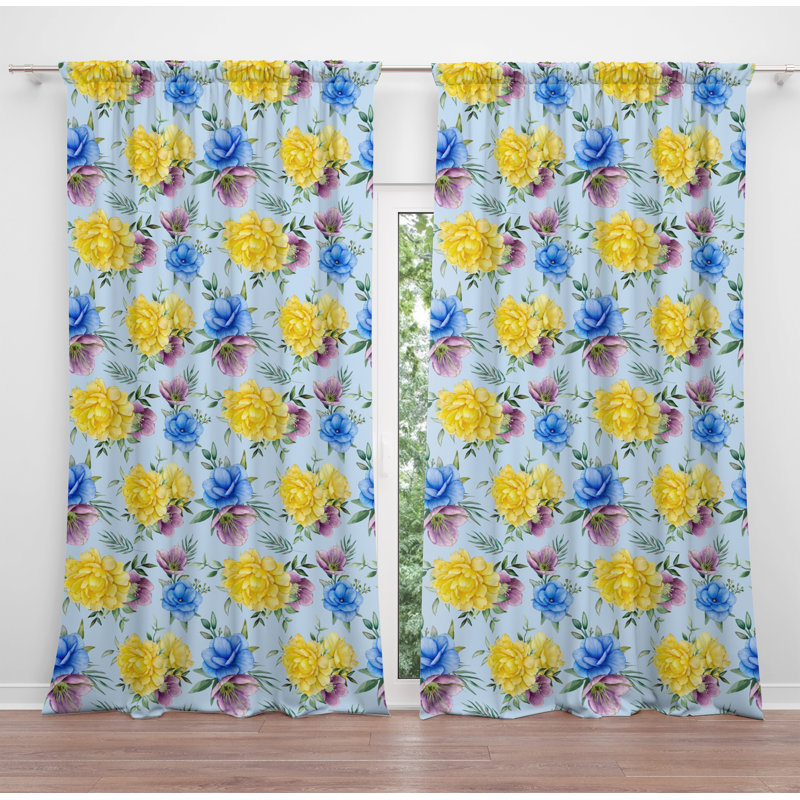 Kampen Room Darkening Curtain Pair, 40" W x 61" L