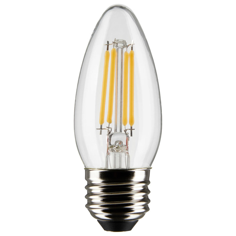 Ampoule à DEL 4 W Edison à intensité variable de 4 watts (E26) - 350 lumens et 90 IRC, 3000 K