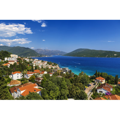 Herceg Novi City - Wrapped Canvas Print