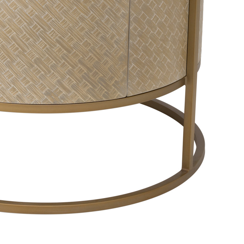 Napa Valley Glass End Table