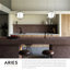 Luminaire suspendu sphère 1 lumière DEL Aries-88045216-88045218