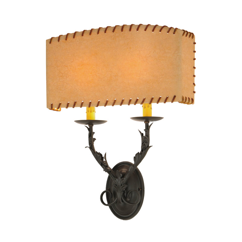 Rustic Lodge 2 - Light Armed Sconce