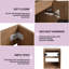 Meuble-lavabo simple 23,64 po avec plateau en résine Daiona-1944870303