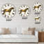 Zèbre de cirque - grande horloge murale-73158280