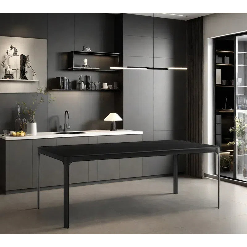 Table robuste et élégante avec des caractéristiques haut de gamme., H 29,53 po x L 94,49 po x l 43,31 po