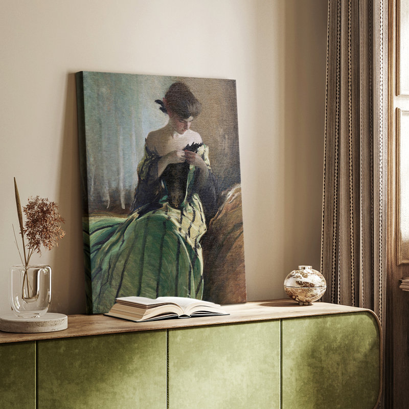 «Vintage Portrait Print» CI -Gallery Wraraped Cavas, H 60 po x l 40 po