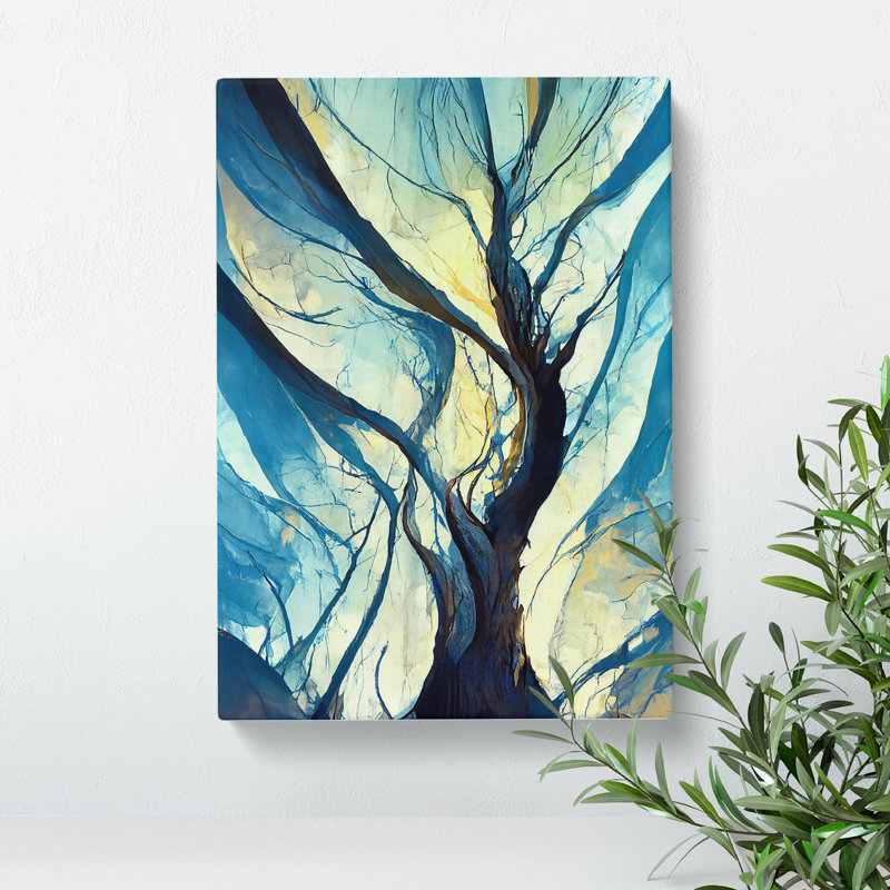 Branches Of A Tree No.6 - Painting, Wrapped Canvas, 50cm H x 35cm W x 3cm D, No Matte