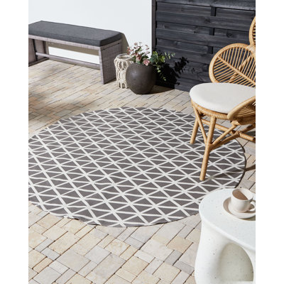 Outdoor Rug PANAJI Grey