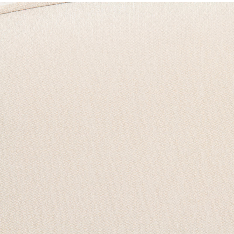 Canapé modulaire Wilde, Orienté à gauche (vu de face), Toile crème crème, H 29,9 po x l 138 po x P 76,3 po