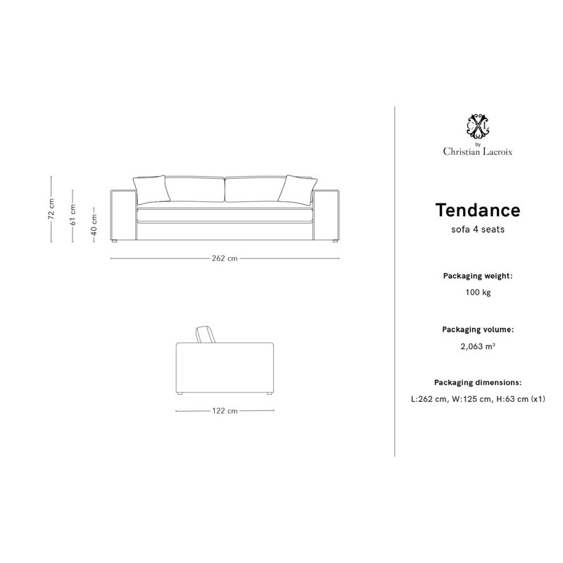 Francisca 4 Seater Velvet Sofa, Silver