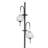 Lecce 70-in Height Integrated LED ETL Certified Floor Lamp with Glass Shades and Dimmer Switch