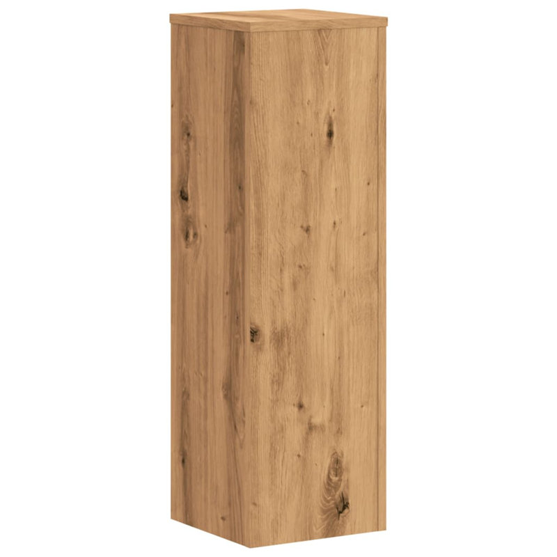 Plant Stand 1 Tier Set of 2, 70cm H x 30cm W x 30cm D, Artisan Oak