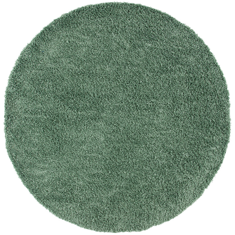 Tapis à poils longs Martensville, Rond 4 pi