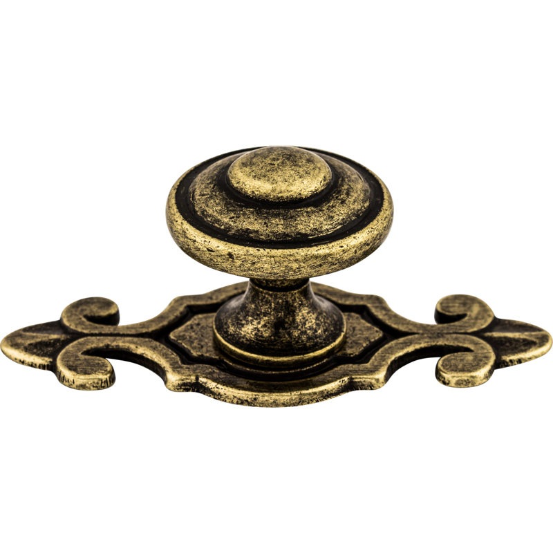Canterbury 1 1/4" Diameter Round Knob, German Bronze
