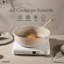 Ensemble de casseroles et de poêles en céramique 13 pièces CAROTE antiadhésives, batterie de cuisine à induction, ensemble de cuisine en aluminium, taupe