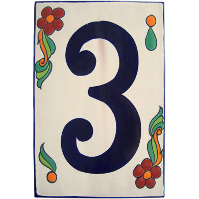 Big Talavera Ceramic Building Number Three