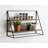 Talton 2 Piece Metal Tiered Shelf