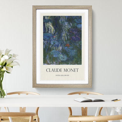 Water Lilies Lily Pond Vol.37 by Claude Monet - Picture Frame Art Prints
