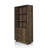 Ikumi Metal 2-Piece Coffee Table and Bookcase Set