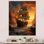 Pirate bateau pillage héritage - décoration murale pirate