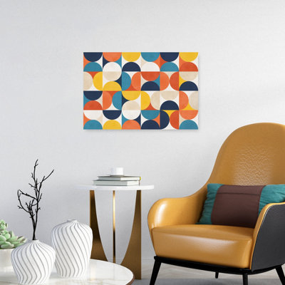 Motif coloré Mid Mid Century