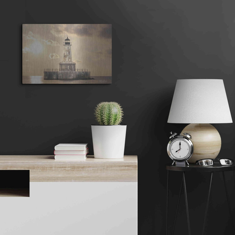 «Charity Shoal Lighthouse» par Lori Deiter, H 16 po x l 24 po