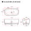Salle de bain compacte 51 po