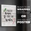 Mistletoe and Candy Cane - Impression sur toile seulement - NON CADRE-243464329