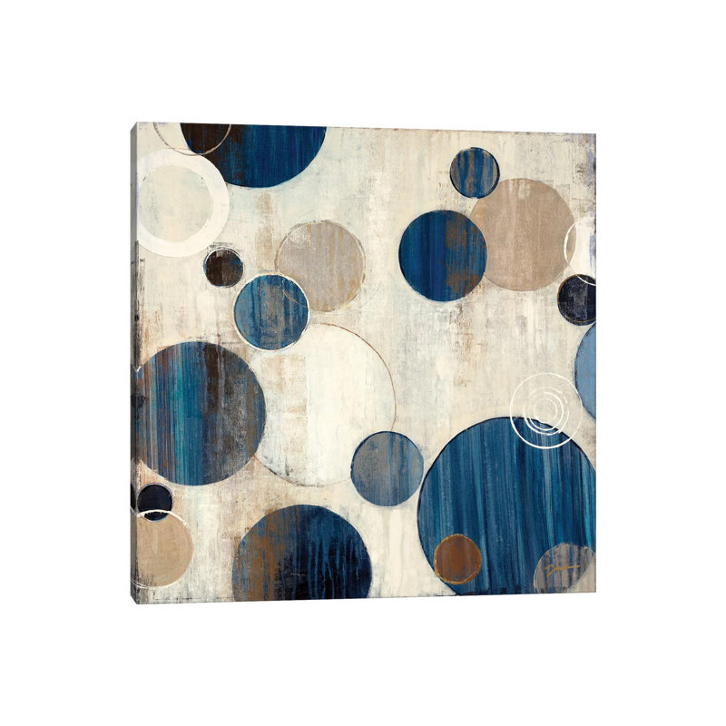 Cool Bubbles by Liz Jardine - Wrapped Canvas Print, 93.98 cm H x 93.98 cm W x 3.175 cm D