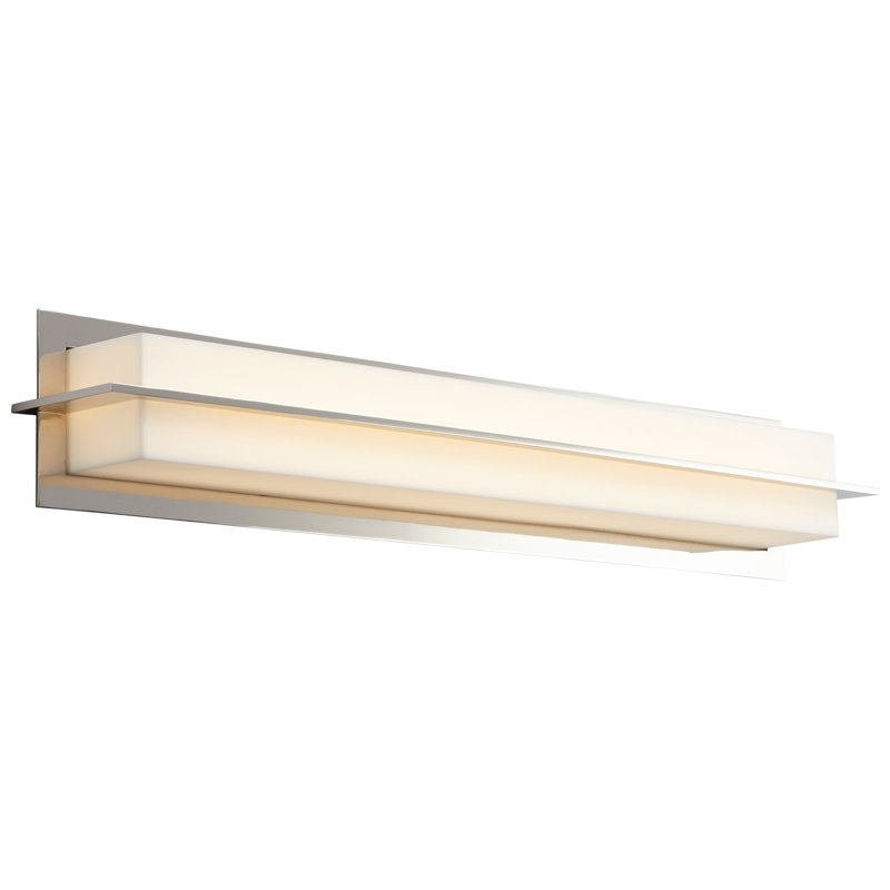 Gartmond Dimmable LED Bath Bar, Polished Nickel