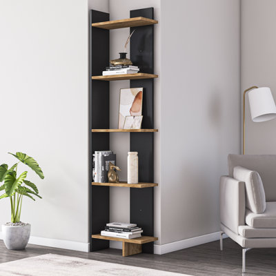 Eck-Bücherregal Alice 170 x 45 cm