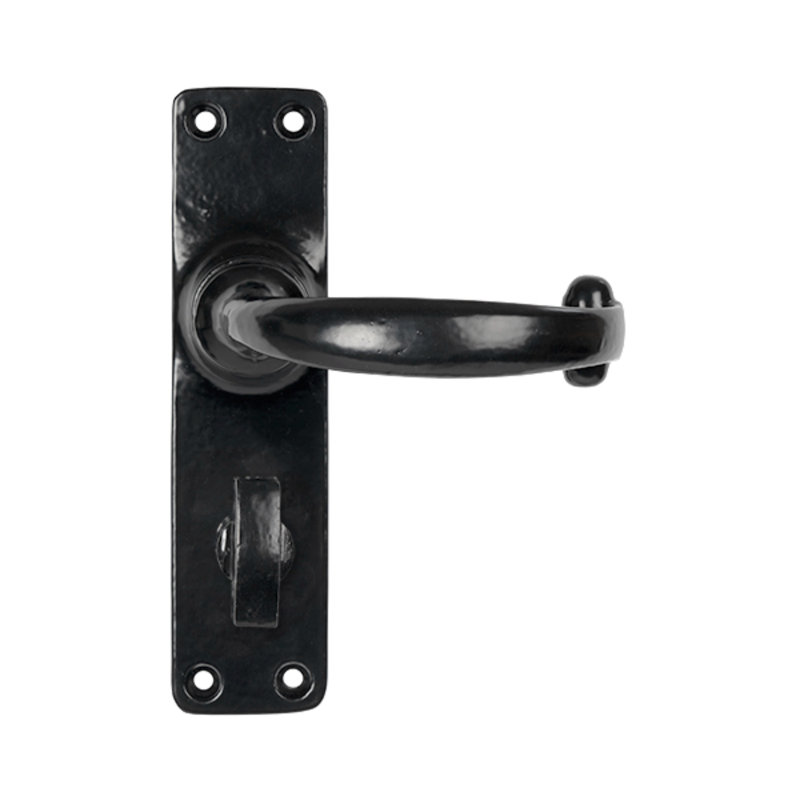 Black Lever Bathroom Set