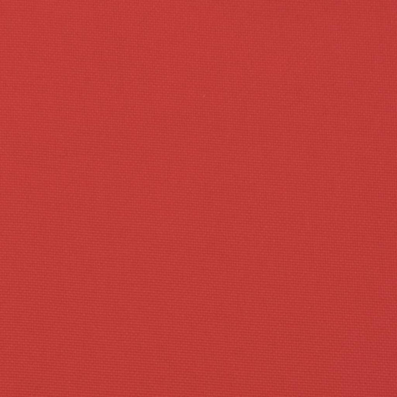 Outdoor Seat / Back Cushion, Red, 23.6" W x 78.7" D x 1.2" H