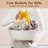 Baby Laundry Basket With Handles, Cute Cotton Rope Baskets For Toys,  Basket For Organizing Gifts,Snacks,Woven Storage Baskets For Bathroom-793100966