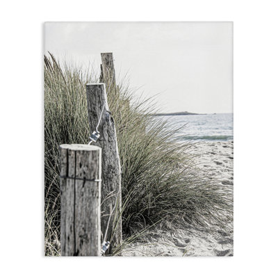 Stupell Industries Coastal Beach Landscape Canvas Wall Art Design by Incado