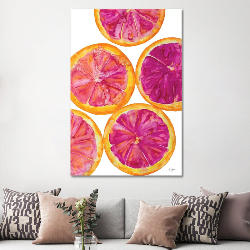 Fruit Punch I by Nola James - Wrapped Canvas Gallery-Wrapped Canvas Giclée, 152.5 cm H x 101.5 cm W