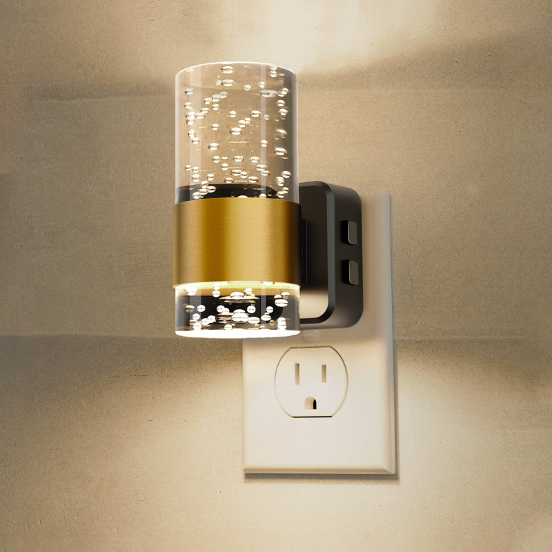 Bubble Acrylic Column Night Light With 3CCT Tunable White And Memory Function