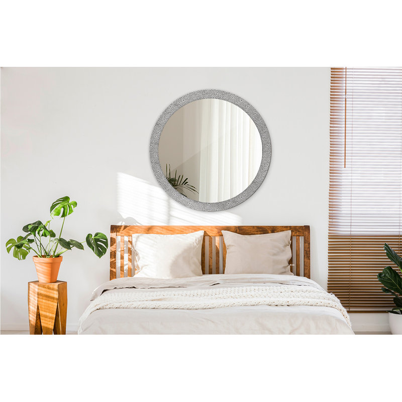 Huldar Glass Flat Wall Mirror