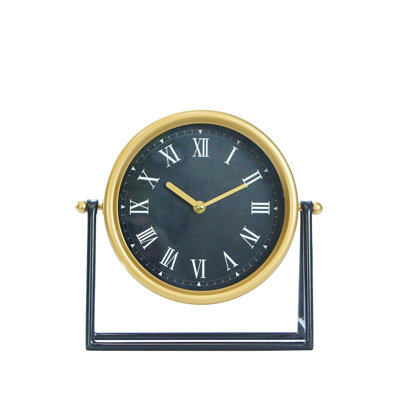 Horloge de table numérique en métal