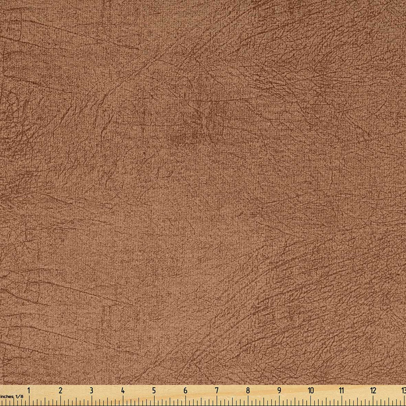 Tissu Ambesonne, Brun amande