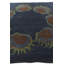 Tapis carré bleu marine Newburn