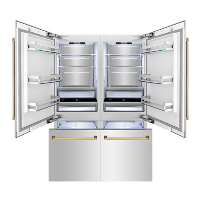 ZLINE 60 in. Built-In Refrigerator w/ Water Dispensers & Ice Makers
