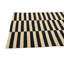 Tapis noir et blanc Noor