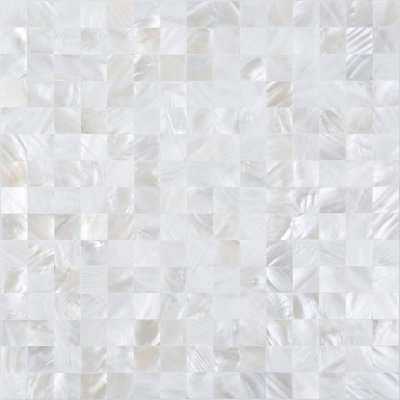 Carreau de mosaïque murale 0,75 "x 0,75"
