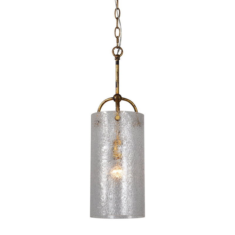 Todmorden 1 - Light Gold Single Pendant