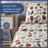Kids Sheet Set, Soft Microfiber Bedding, Cozy & Breathable, Wrinkle Free Easy Care Bed Sheets-106537221-106537223