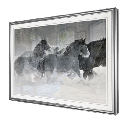 «Winter Roundup I», reproduction