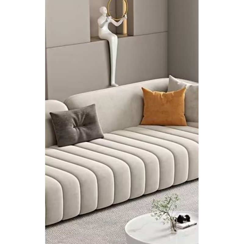 Canapé Nordic Light, 30.71" H x 122.05" W x 27.17" D, 4