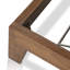 Verona Outdoor Teak Chaise Lounge